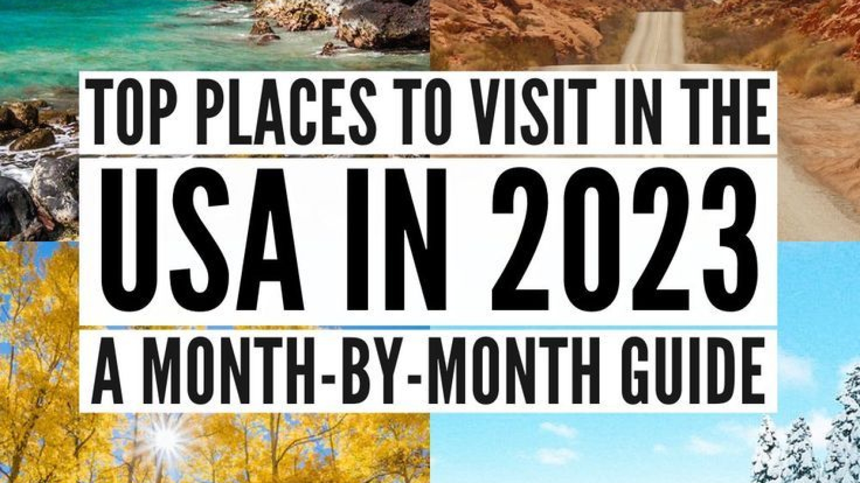 36 Best Places to Visit in the USA: Month-by-Month Guide (2023) | Travel by Brit Krystal Kinney