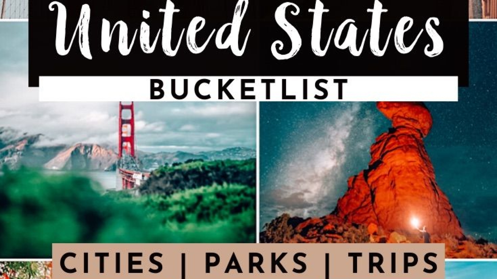 USA bucket lists places to visit  Krystal Kinney